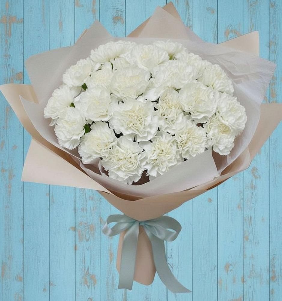 Букет цветов из: Гвоздики в Усть-Абакане