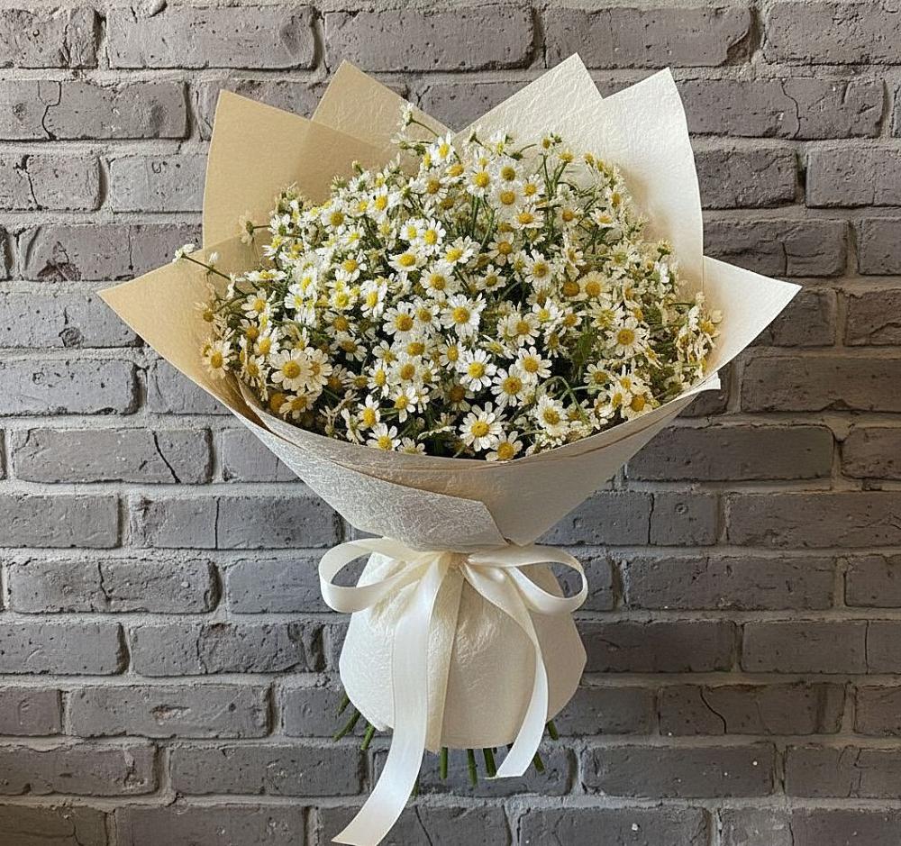Букет цветов из: Ромашки в Усть-Абакане