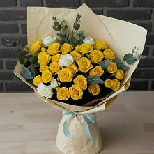 Букет цветов из:  Розы #REPLACE_PRED# Усть-Абакане