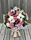 Букет цветов из: Альстромерии, Гвоздики, Розы и Хризантемы в Усть-Абакане
