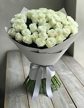 Букет 35 Белых роз в Усть-Абакане