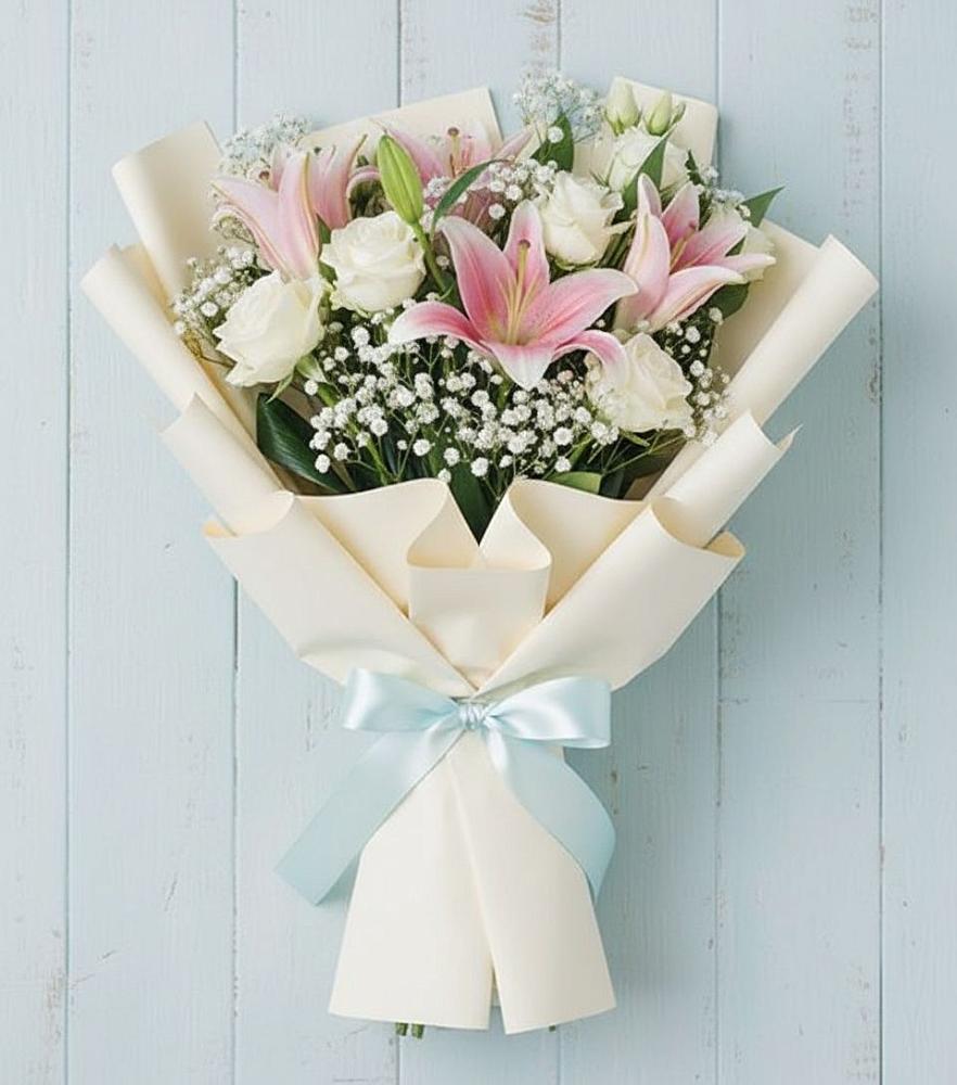 Букет цветов из: Лилии в Усть-Абакане