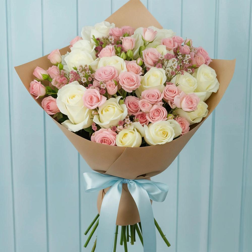 Букет цветов из: Розы в Усть-Абакане
