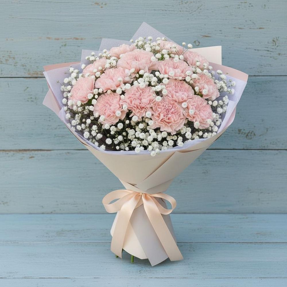 Букет цветов из: Гвоздики в Усть-Абакане