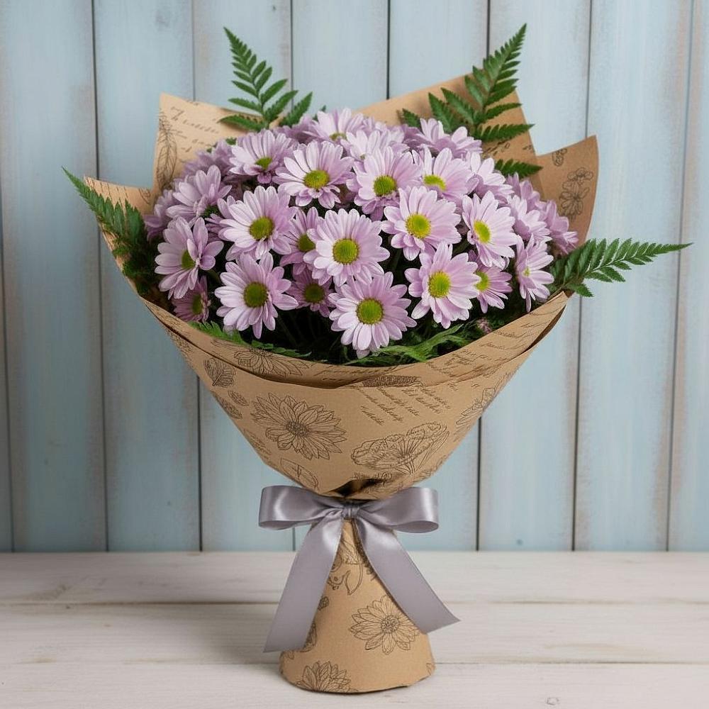 Букет цветов из: Хризантемы в Усть-Абакане