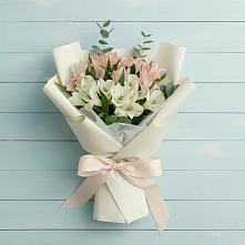 Букет цветов из:  Альстромерии в Усть-Абакане