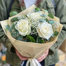 Букет Нежные грёзы в Усть-Абакане Букет цветов из: Розы в Усть-Абакане