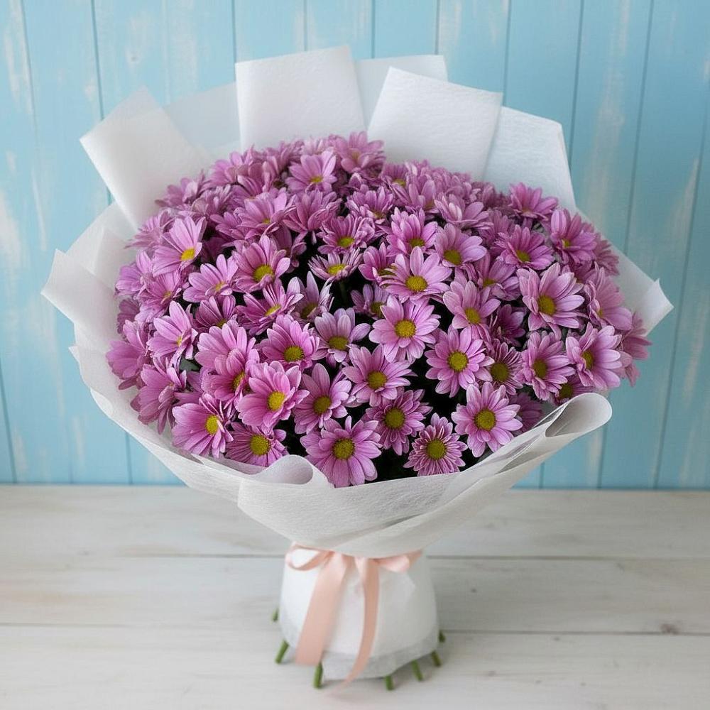 Букет цветов из: Хризантемы в Усть-Абакане