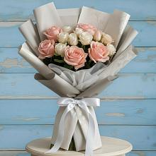 Букет цветов из:  Розы #REPLACE_PRED# Усть-Абакане
