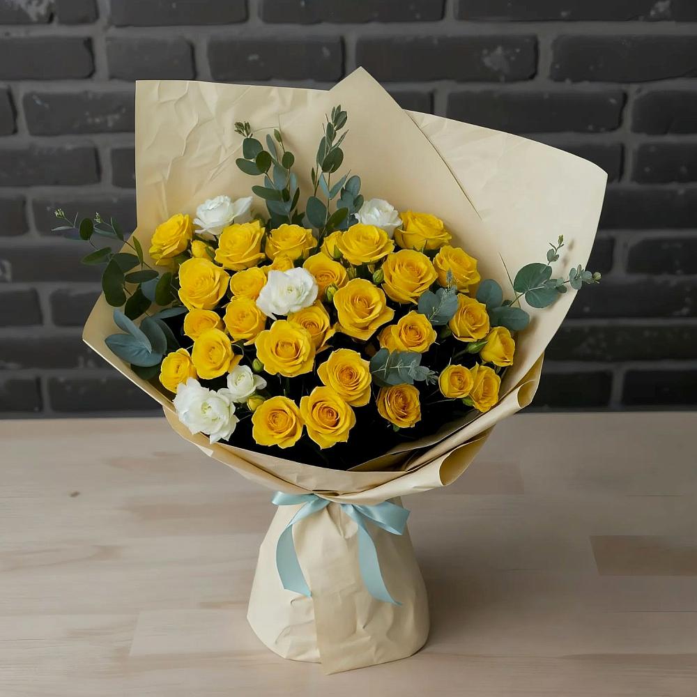 Букет цветов из: Розы в Усть-Абакане