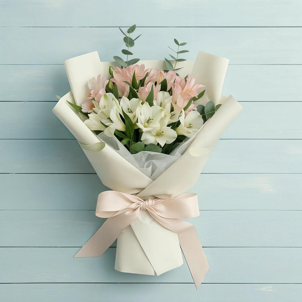 Букет цветов из: Альстромерии в Усть-Абакане