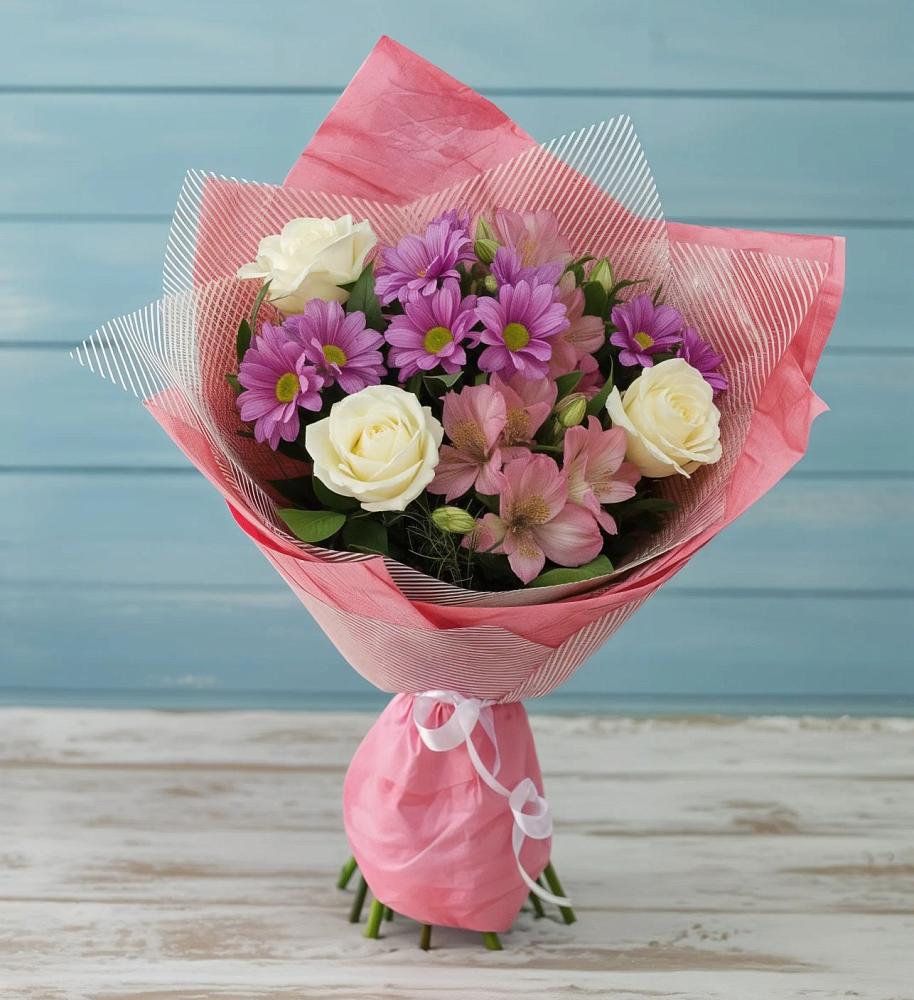 Букет цветов из: Герберы в Усть-Абакане